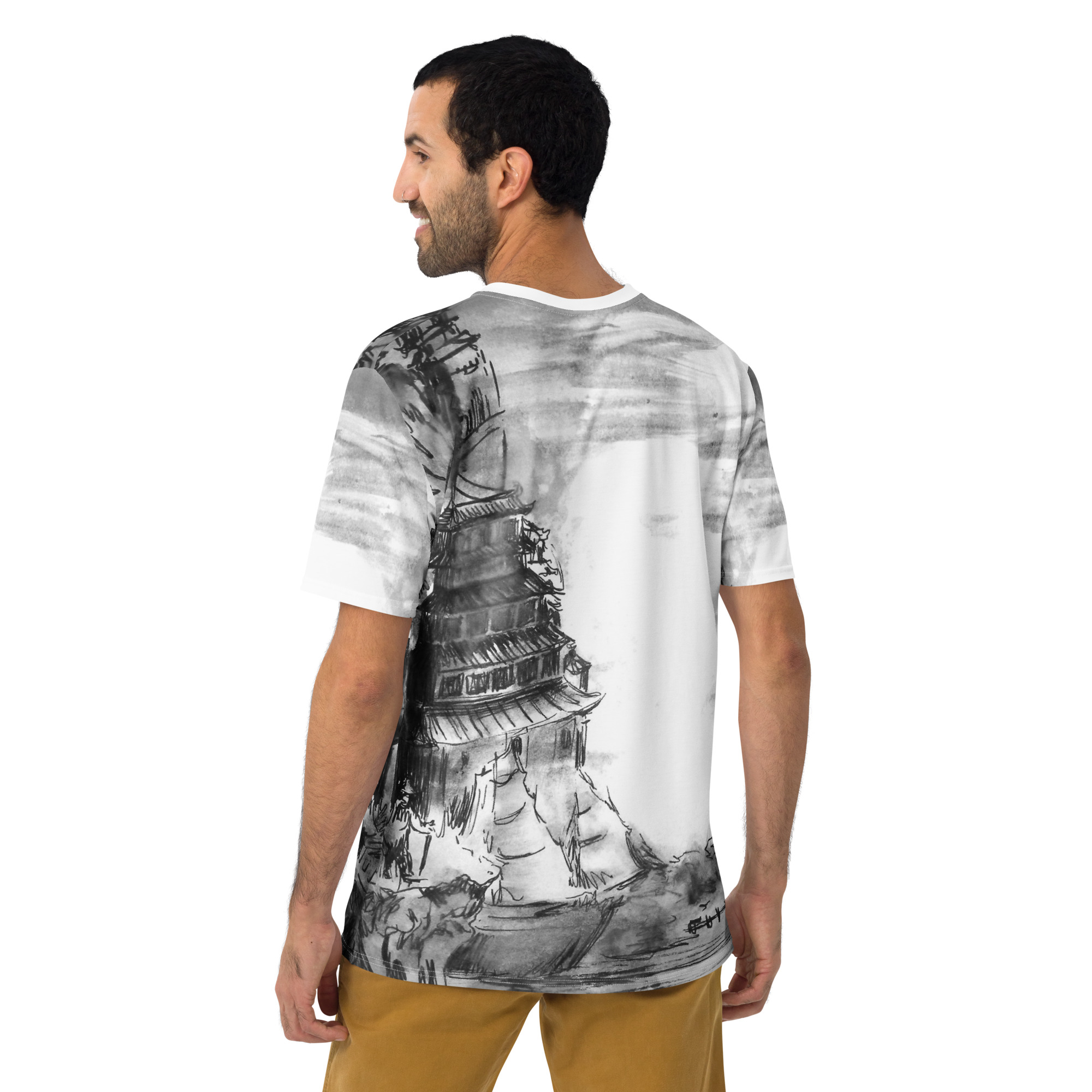 Temple Men's t-shirt - Image 6