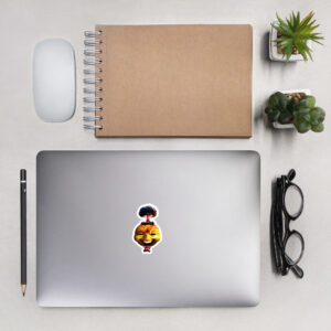 Happy Face Bubble-free stickers
