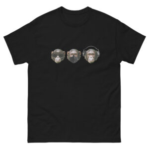 3 Monkeys Unisex classic tee