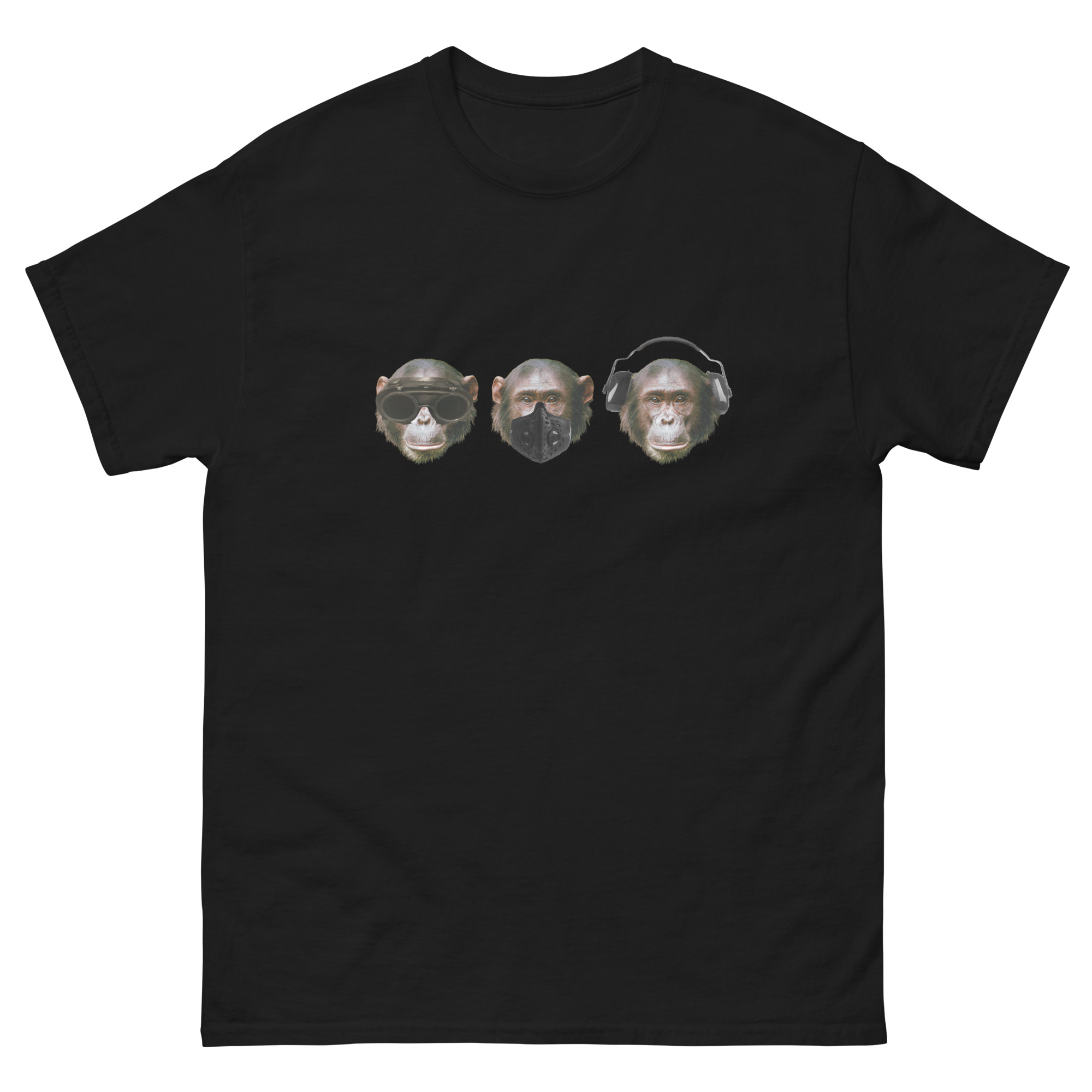 3 Monkeys Unisex classic tee