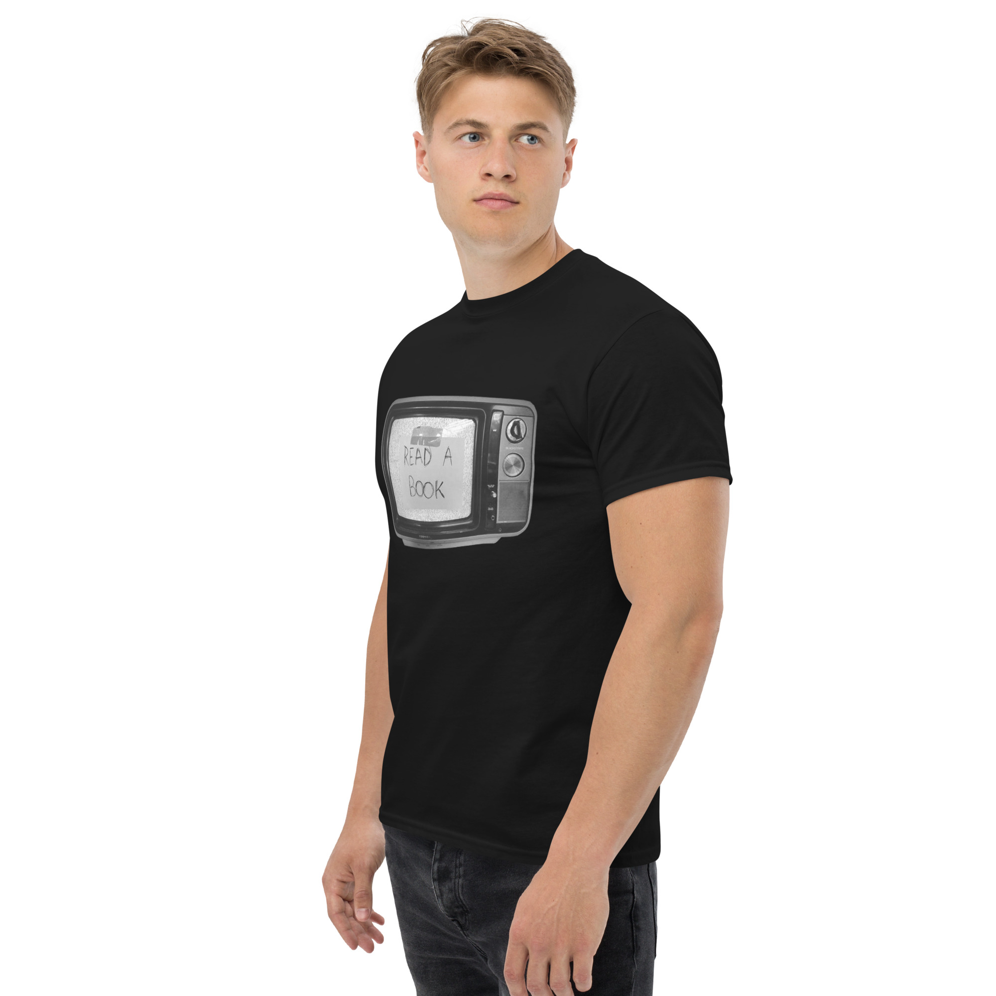 Read A Book Unisex classic tee - Image 4