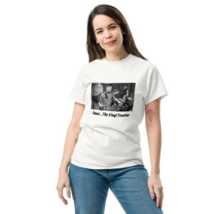 Space-The Vinyl Frontier Unisex classic tee